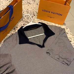 Louis Vuitton men’s XXL striped polo